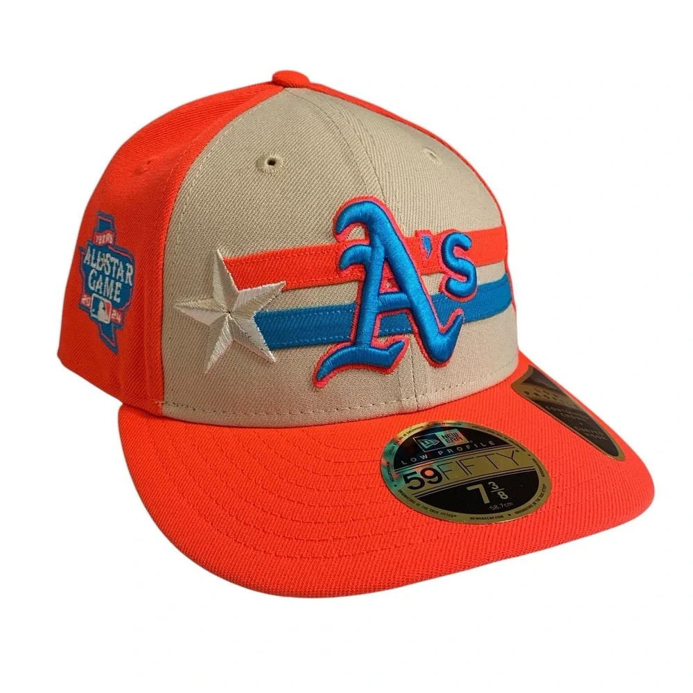 Oakland Athletics New Era 2024 All Star Game Low Profile 59FIFTY Hat 7 3/8